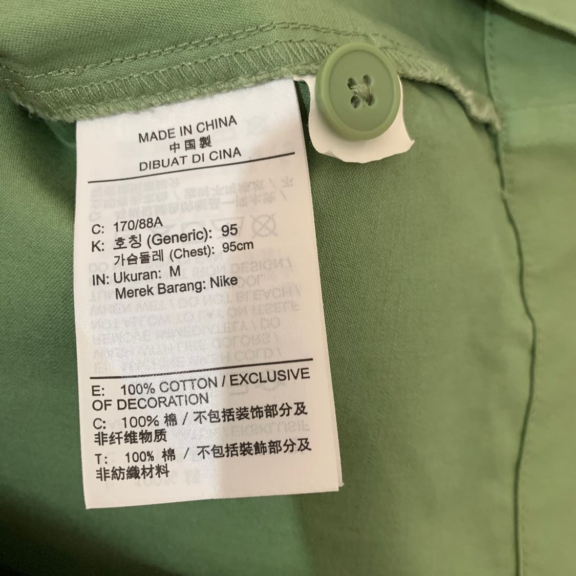 M 나이키 라이프 우븐 밀리터리 더블 포켓 반팔 셔츠 상품이미지6