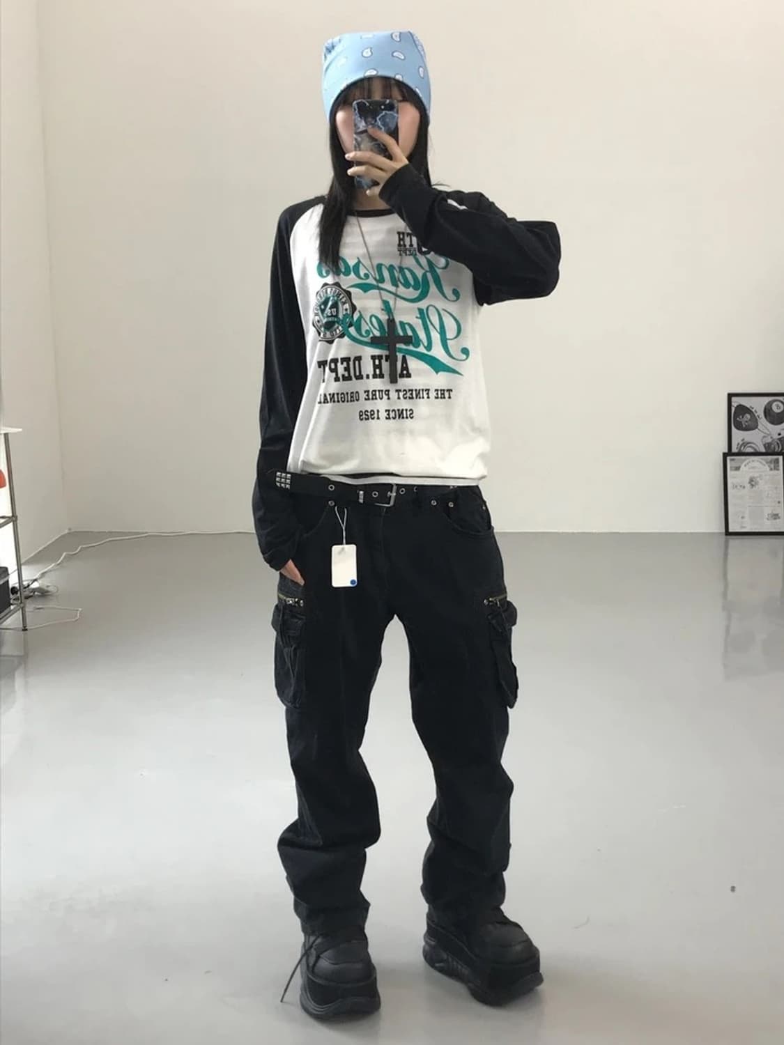 jpn 프린팅 나그랑 티 상품이미지1