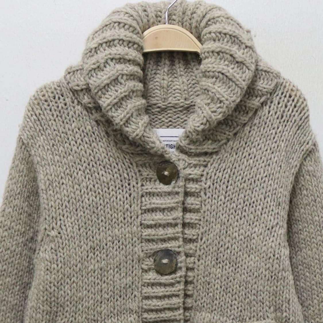 UPTIGHT 헤비 울 스웨터 가디건 63502 상품이미지3