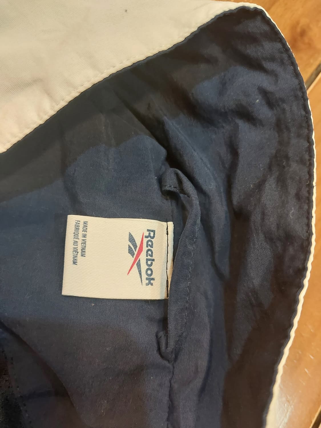 리복 네이비 클래식 벡터  트랙자켓 바람막이 XL 상품이미지7