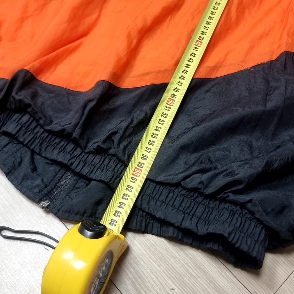 USA 메이드 80s 나이키 블랙 오렌지 웜업(100) 상품이미지5