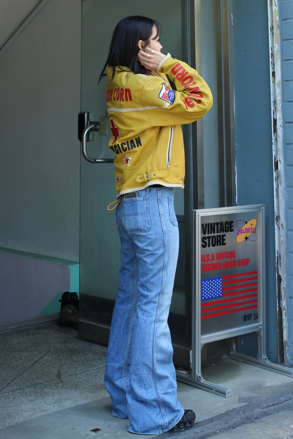 70s Big john Bell-Bottom Flare Jean 상품이미지2