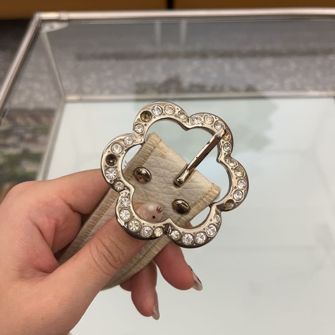 빈티지 Y2K 플라워 벨트 C06369 상품이미지4