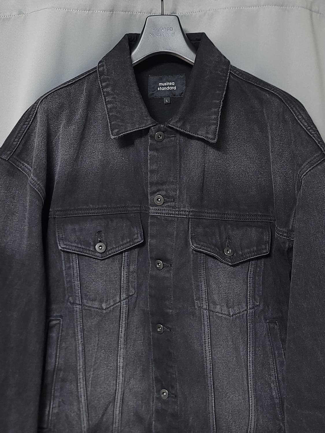 무신사스탠다드 엑스트라 오버사이즈 데님자켓 L 상품이미지3