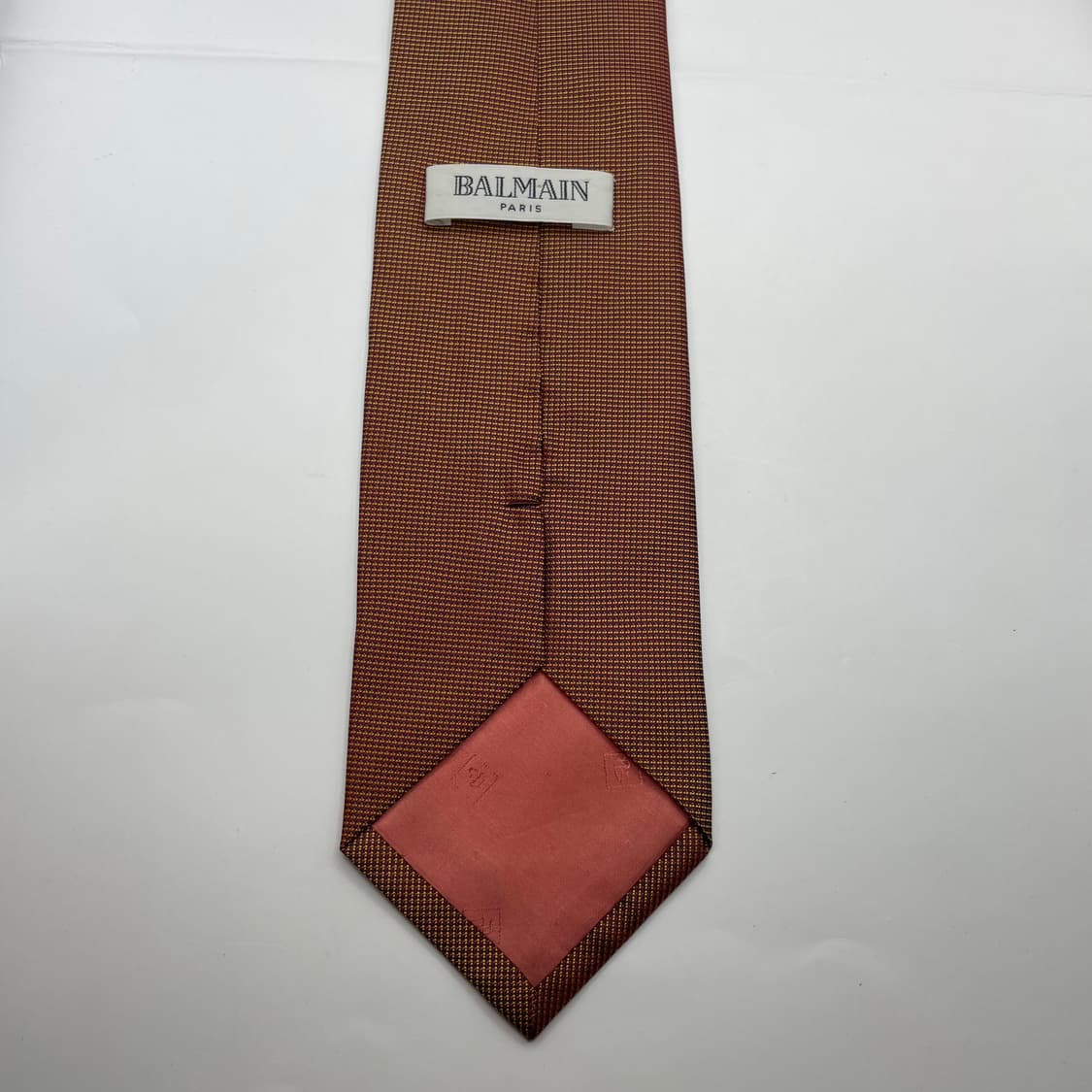 583) (BALMAIN) 발망 패턴 넥타이 상품이미지2