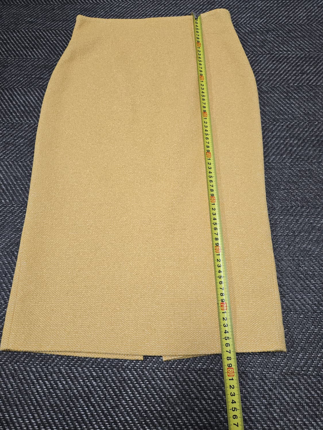 모조에스핀 23ss 옐로우 H라인 스커트 상품이미지7