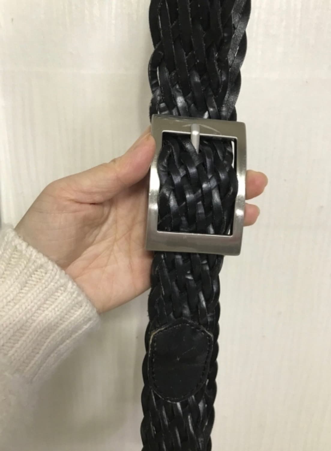 가죽 꽈배기 벨트 상품이미지4