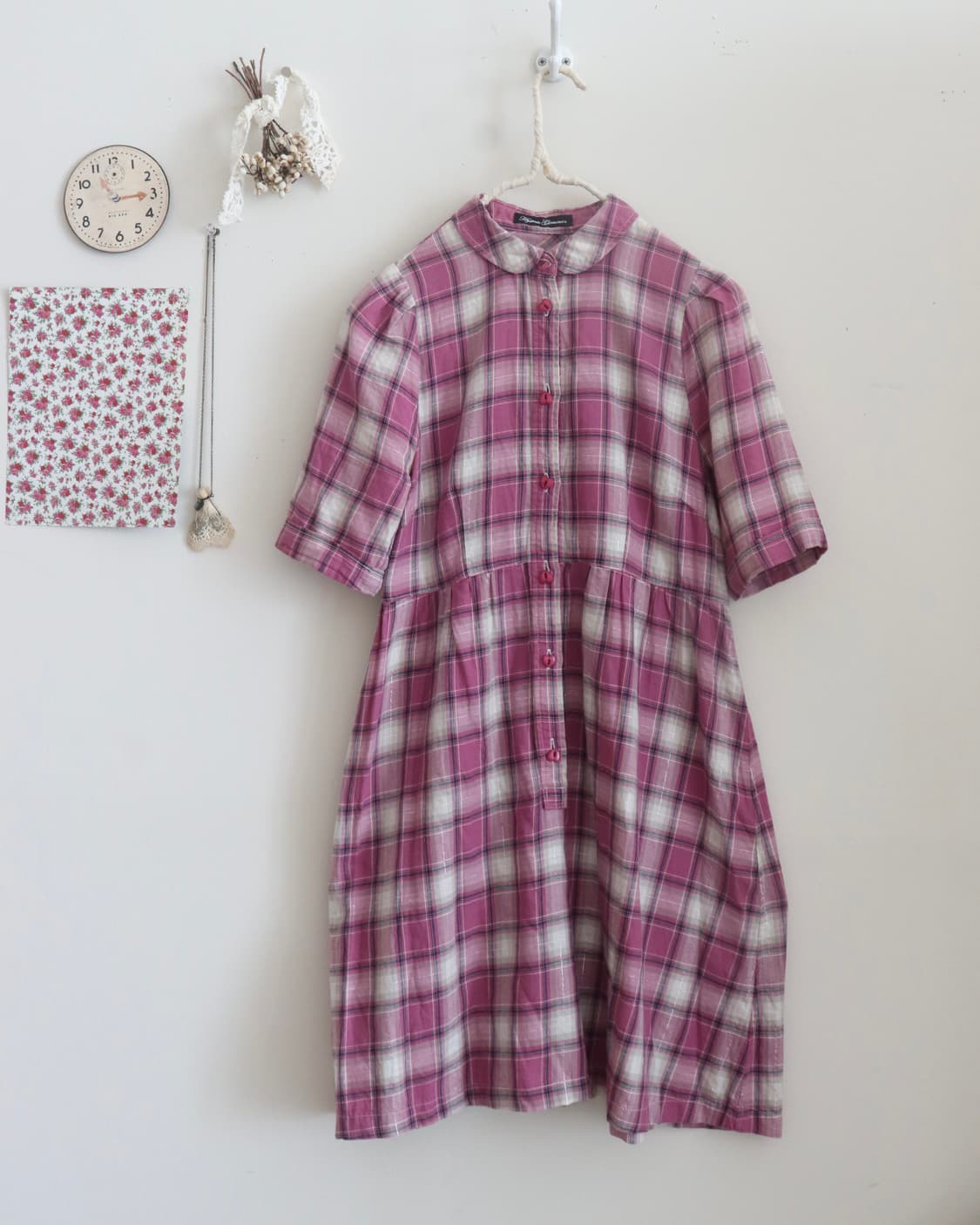 [Hysteric Glamour] Check Shirt Dress 상품이미지10
