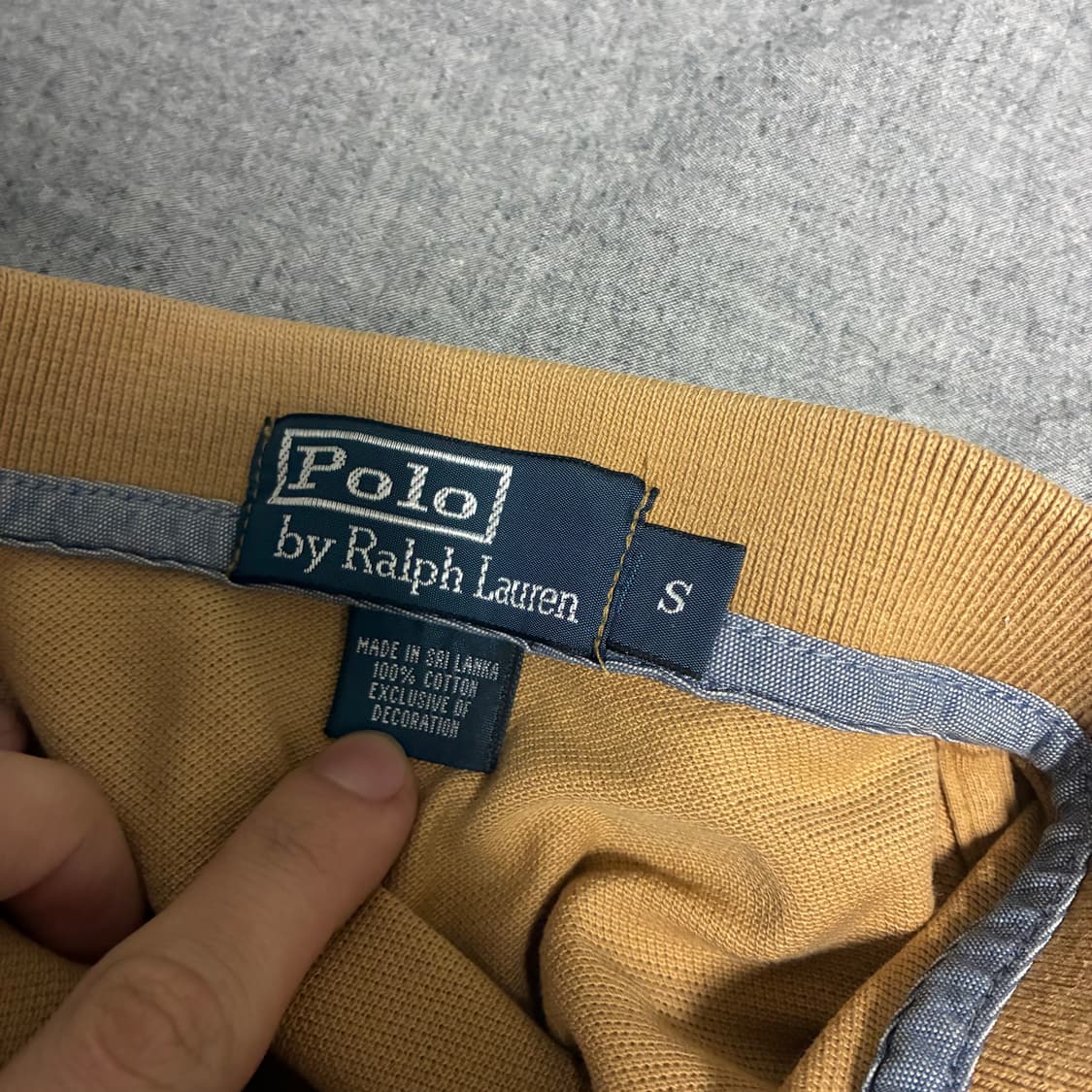 폴로 빅포니 성조기 반팔 s 상품이미지4