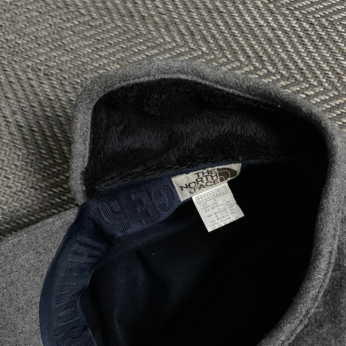 노스페이스 울 혼방 모직 이어플랩 볼캡o 4781 상품이미지6