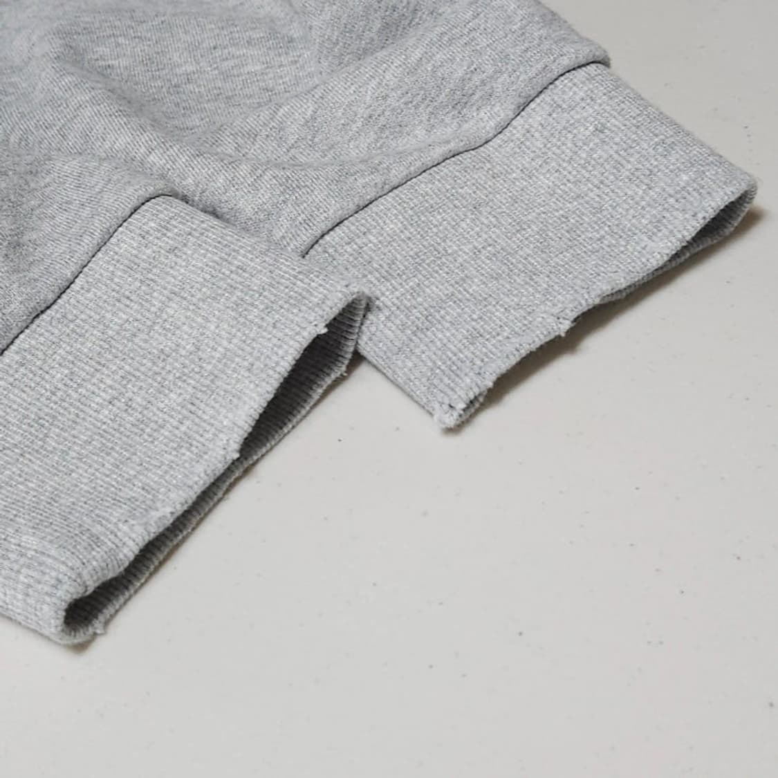 프리 Deinet 다이닛 빅로고 자수 후드티 그레이 오버핏 상품이미지6