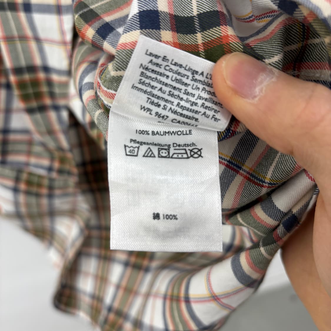 에디바우어 체크 긴팔 셔츠 남성XL 상품이미지6