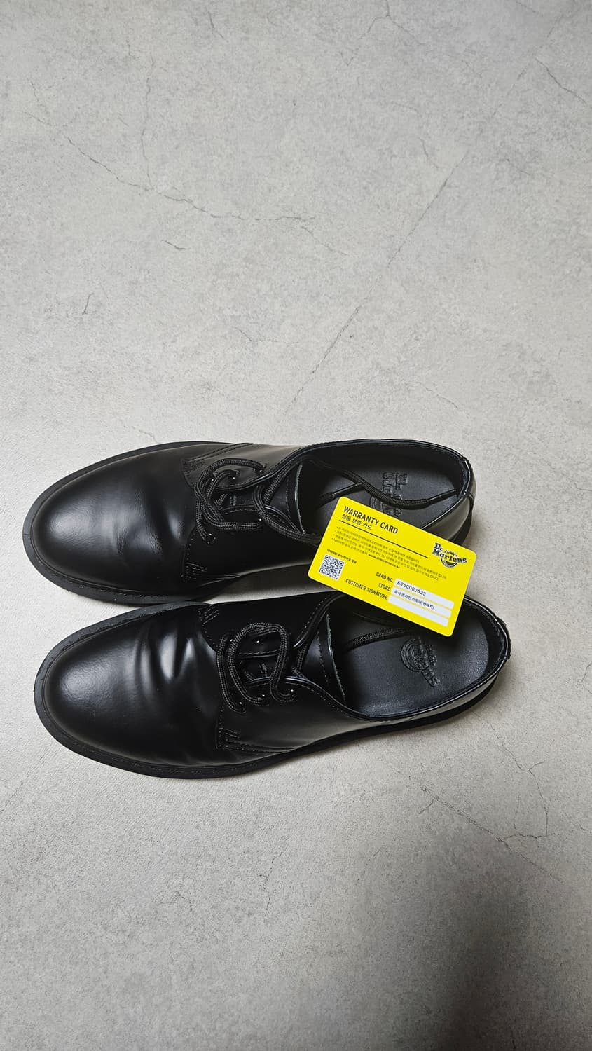 [260]닥터마틴 1461 모노 스무스 블랙 상품이미지1