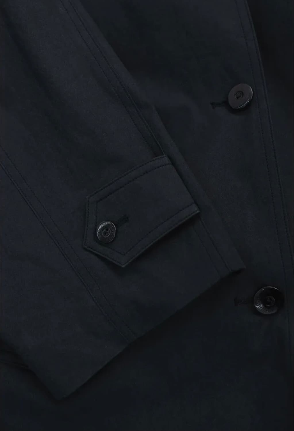 낫띵리튼 Volume balmacaan trench (Dark navy) 상품이미지5