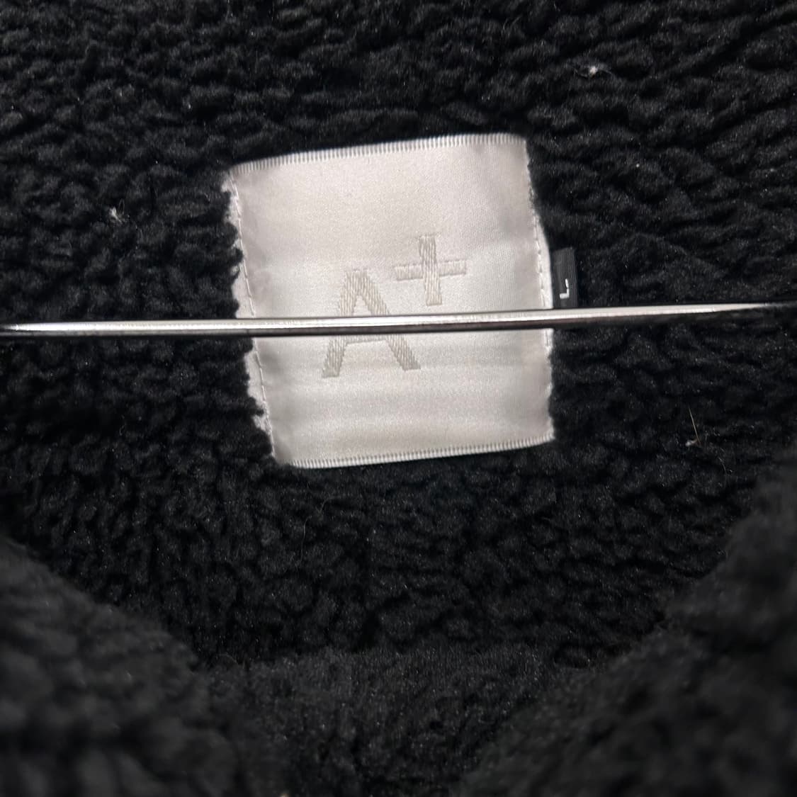 A+ 매트 스웨이드 양털 카라 무스탕 자켓 상품이미지3