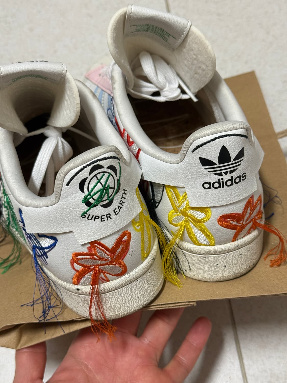 션 우더스푼 아디다스 슈퍼스타 슈퍼어스  상품이미지7