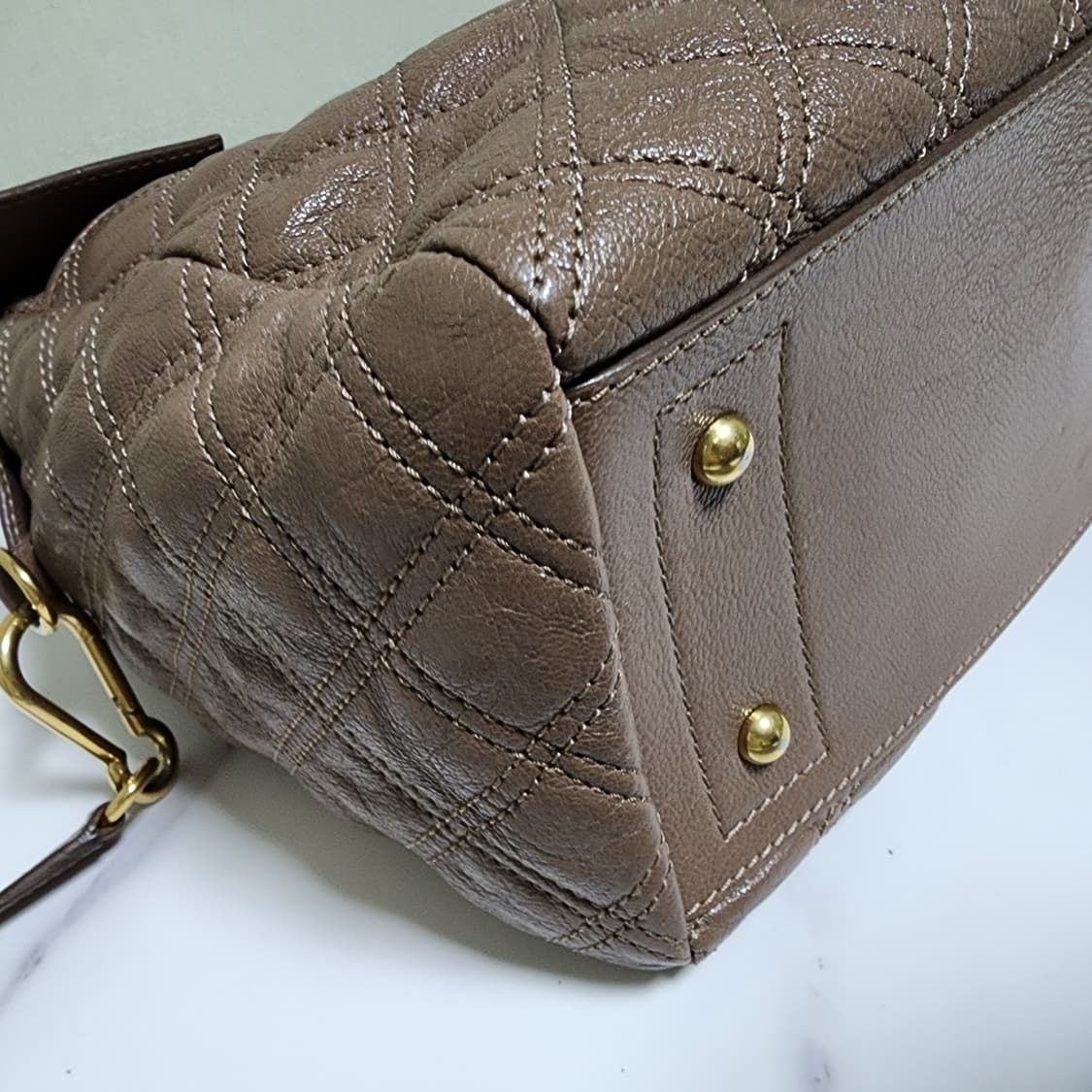 희귀템)  마크 제이콥스 루디 바로크 퀼티드 사첼백( 상태굿) 상품이미지9