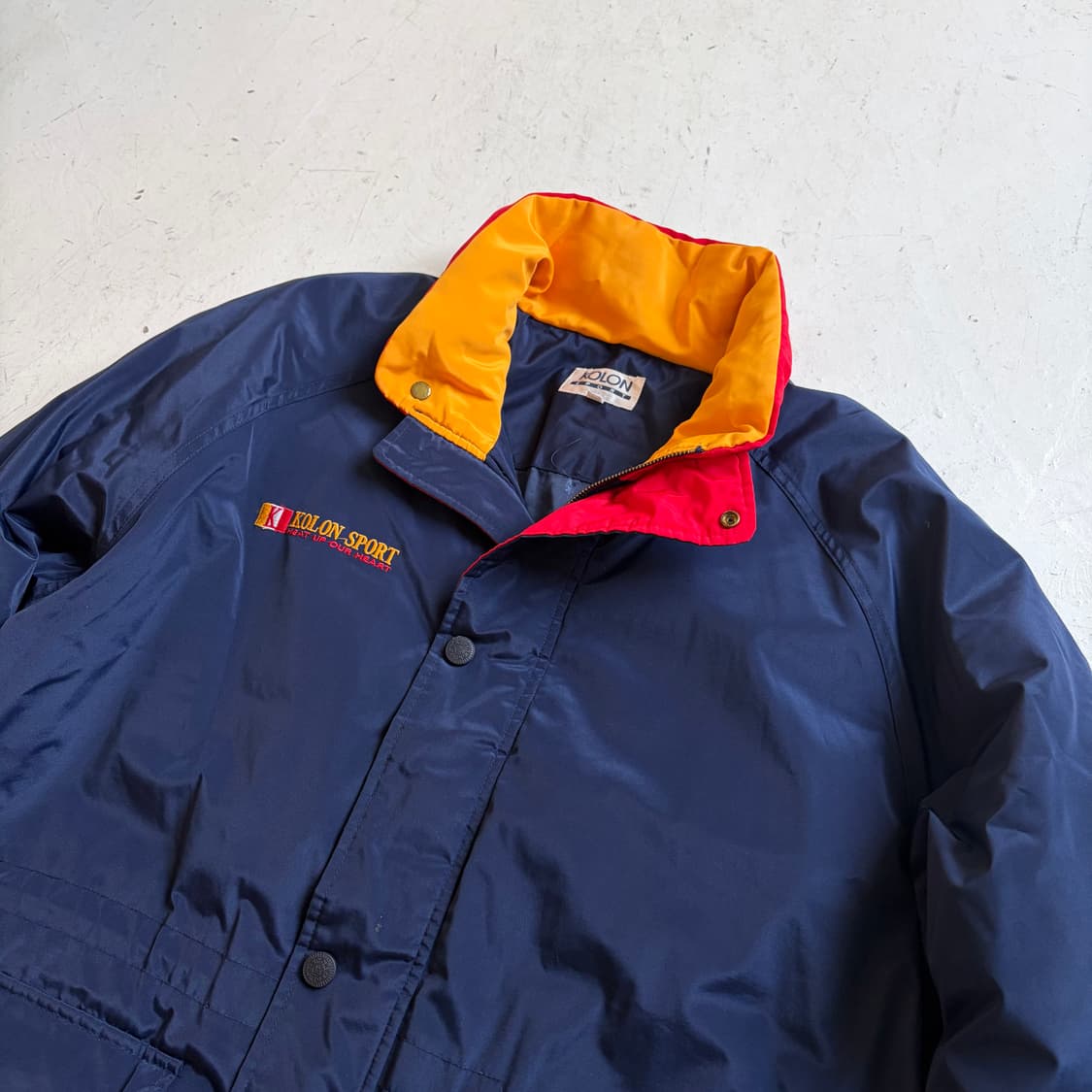 90s 코오롱스포츠 빈티지 구스다운 마운틴파카 L 상품이미지4