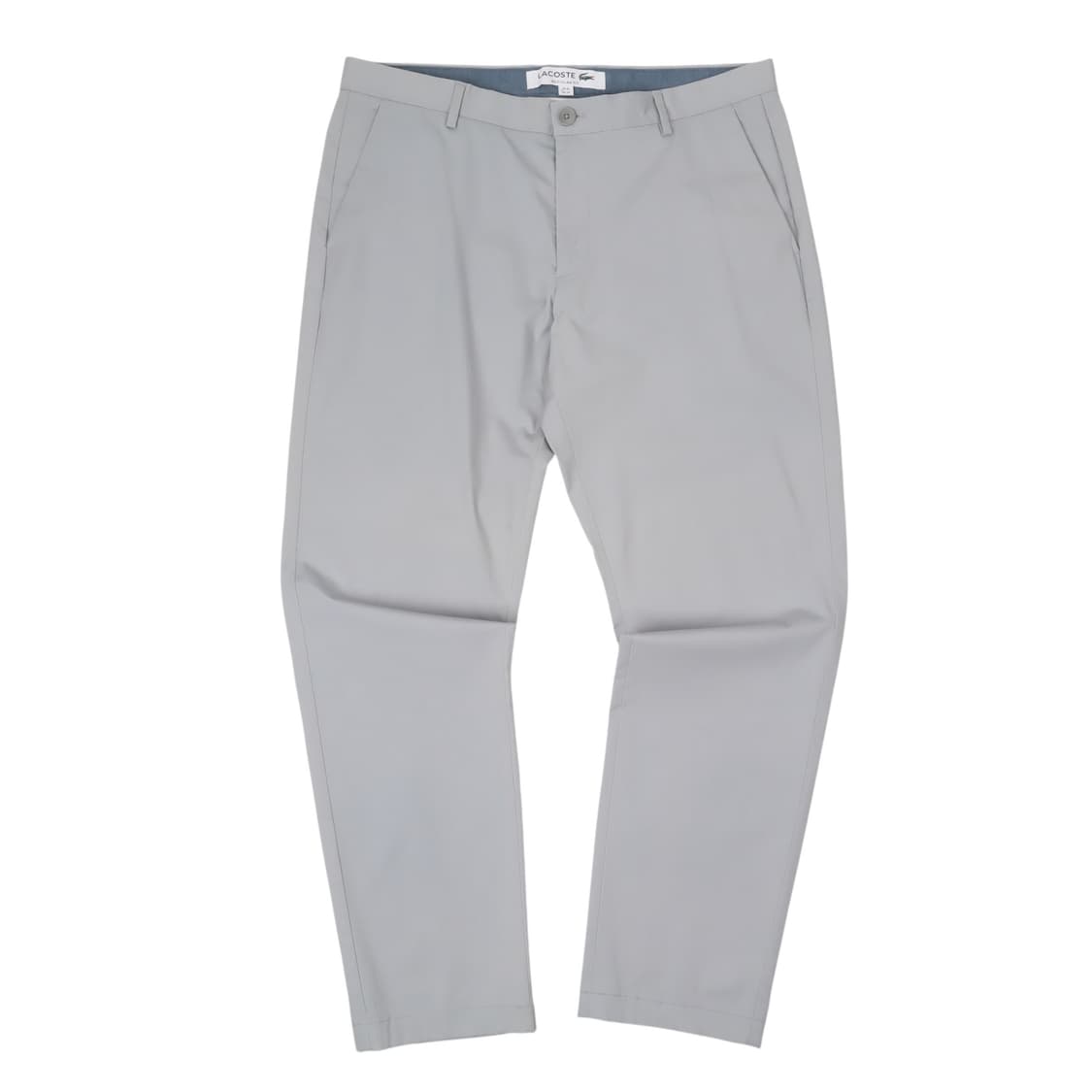 라코스테 라이트 그레이 레귤러핏 코튼 치노팬츠 상품이미지1