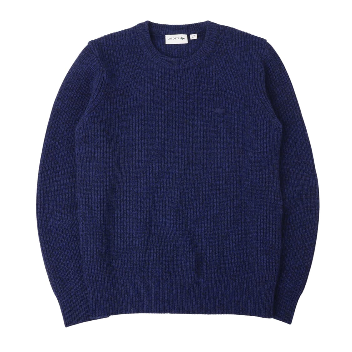 라코스테 퍼플블루 울 골지 니트 상품이미지1