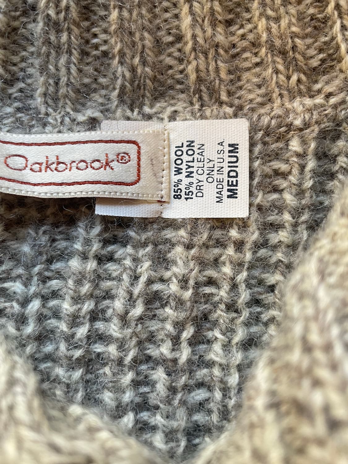1980~90s Vintage Oakbrook Wool Sweater 상품이미지10