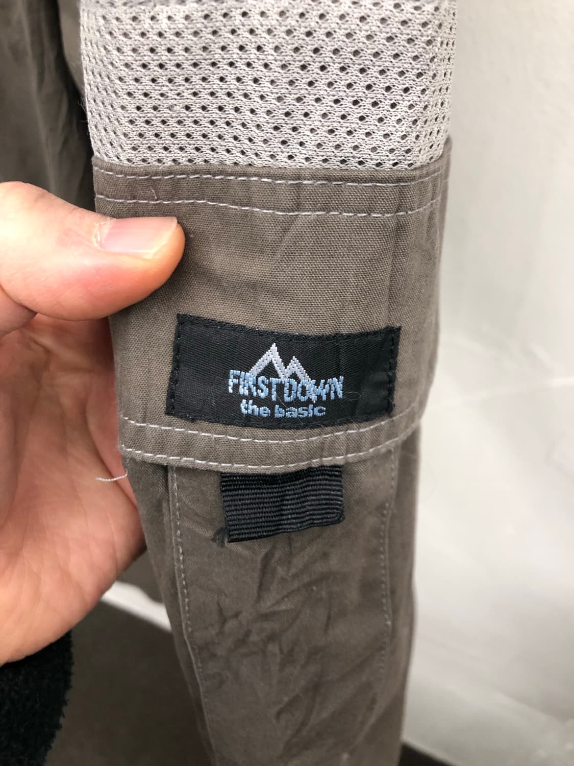 퍼스트다운 밴딩 카고 팬츠 상품이미지3