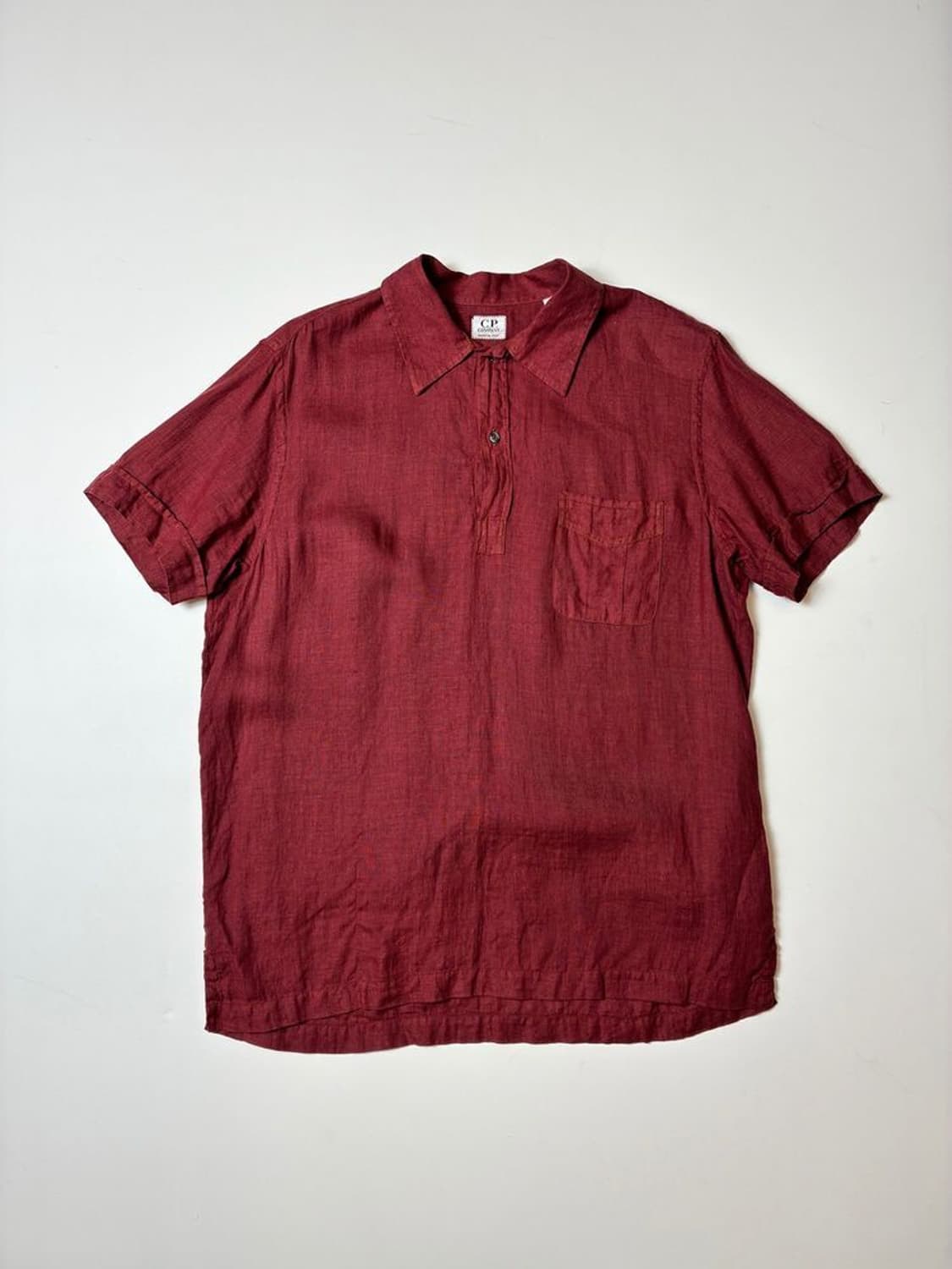 cp컴퍼니 90's 린넨 포켓 반팔 셔츠 PN8604 상품이미지1