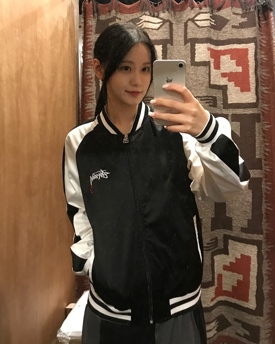 스투시 STUSSY Vampire Rhinestone Sukajan 상품이미지1