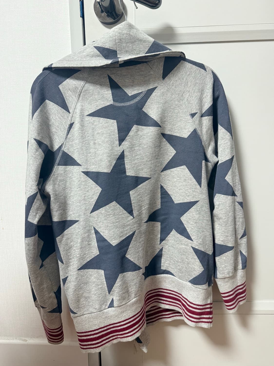 비비안웨스트우드 레드라벨 별패턴 2way 집업 상품이미지2