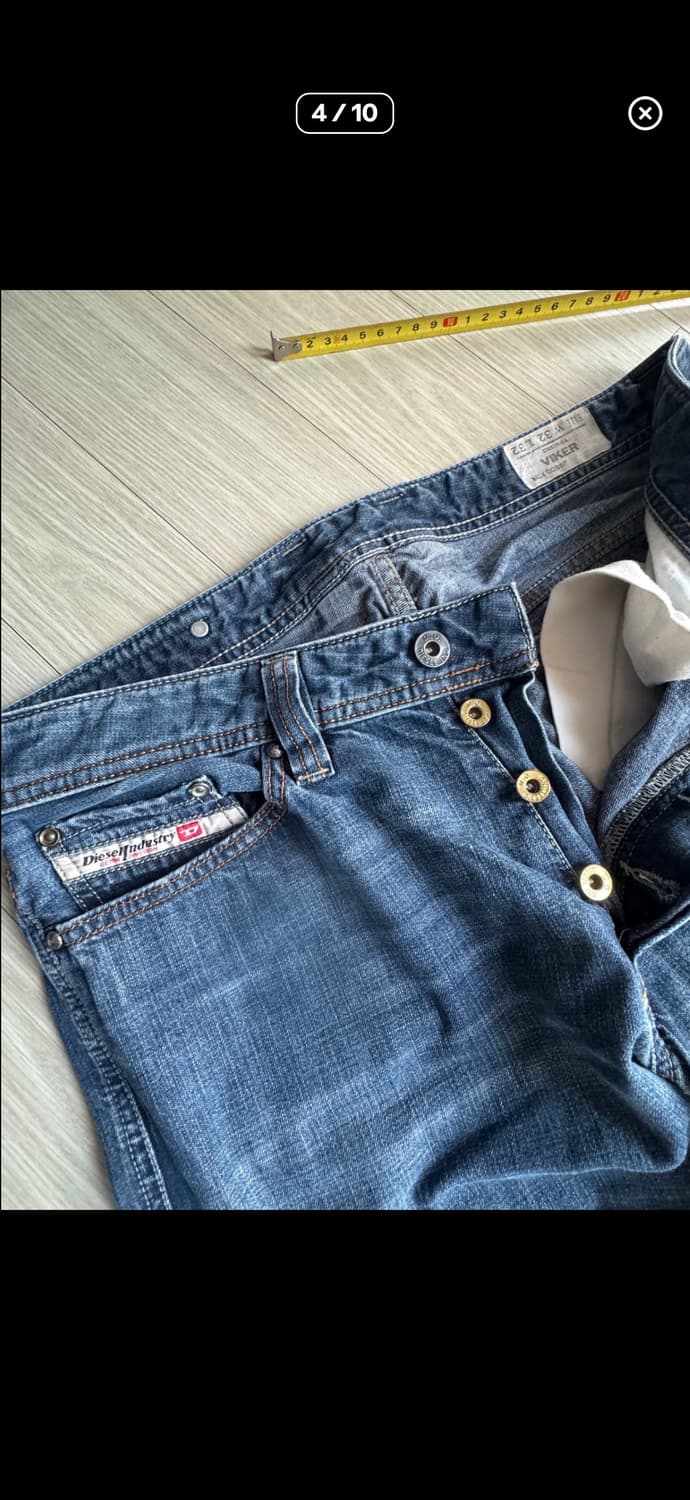 디젤 w32 L32 세미와이드 청팬츠 판매합니다  상품이미지4