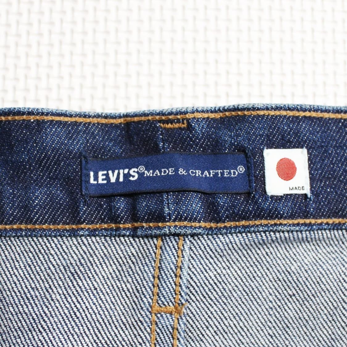 Levi’s Made&Crafted 502 테이퍼드 일본판 다크 인디고 상품이미지4