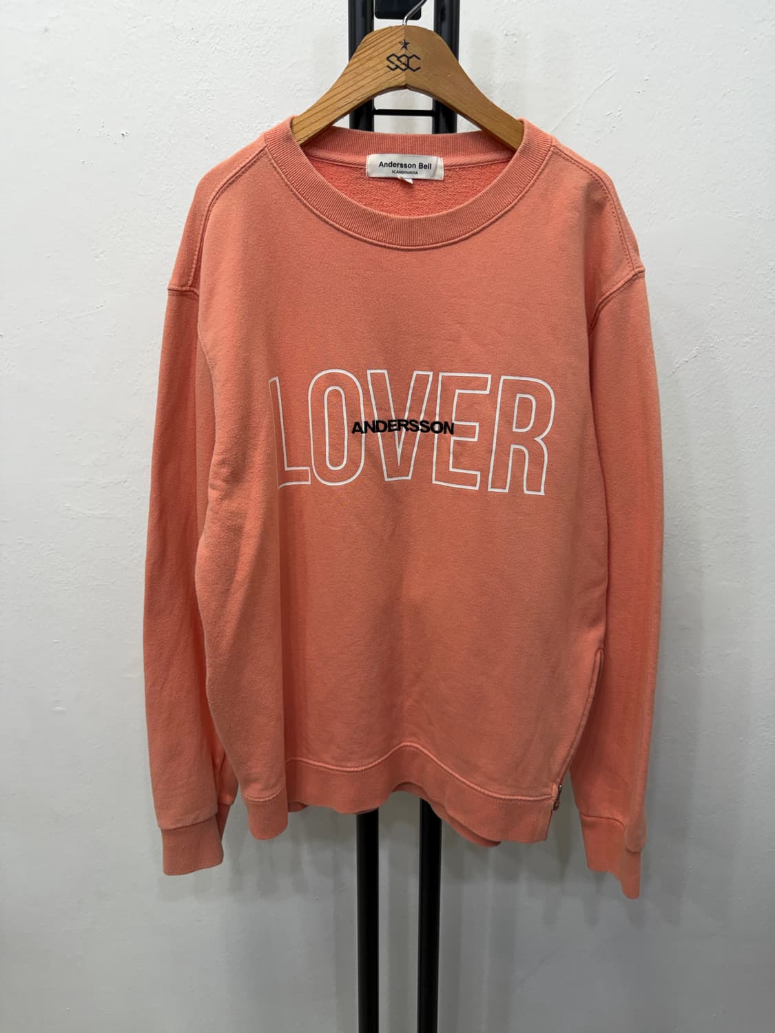 정품) 앤더슨벨 여성 LOVER 스웨트셔츠 S 상품이미지1