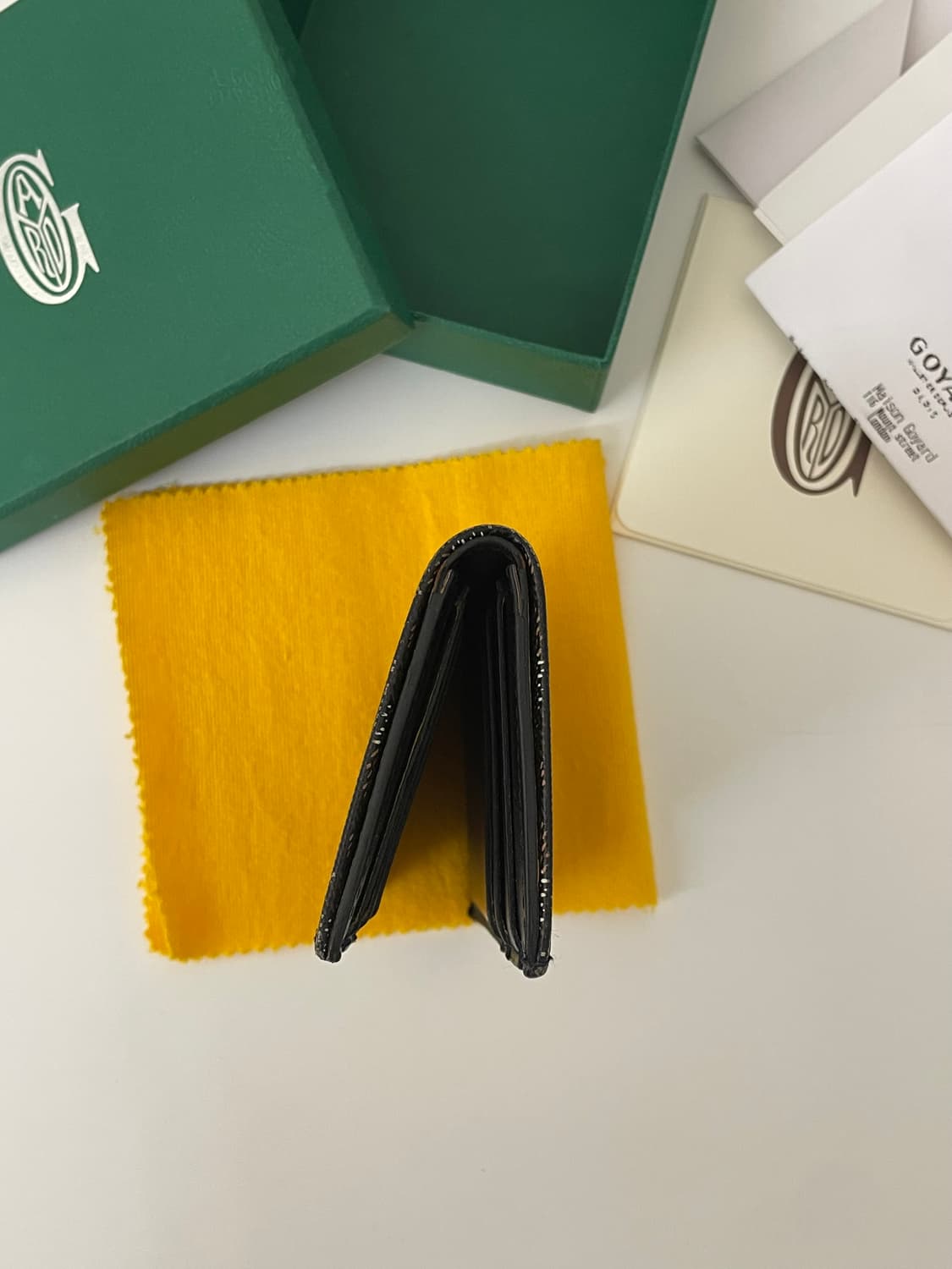 고야드 생피에르 오거나이저 카드지갑 블랙 상품이미지6