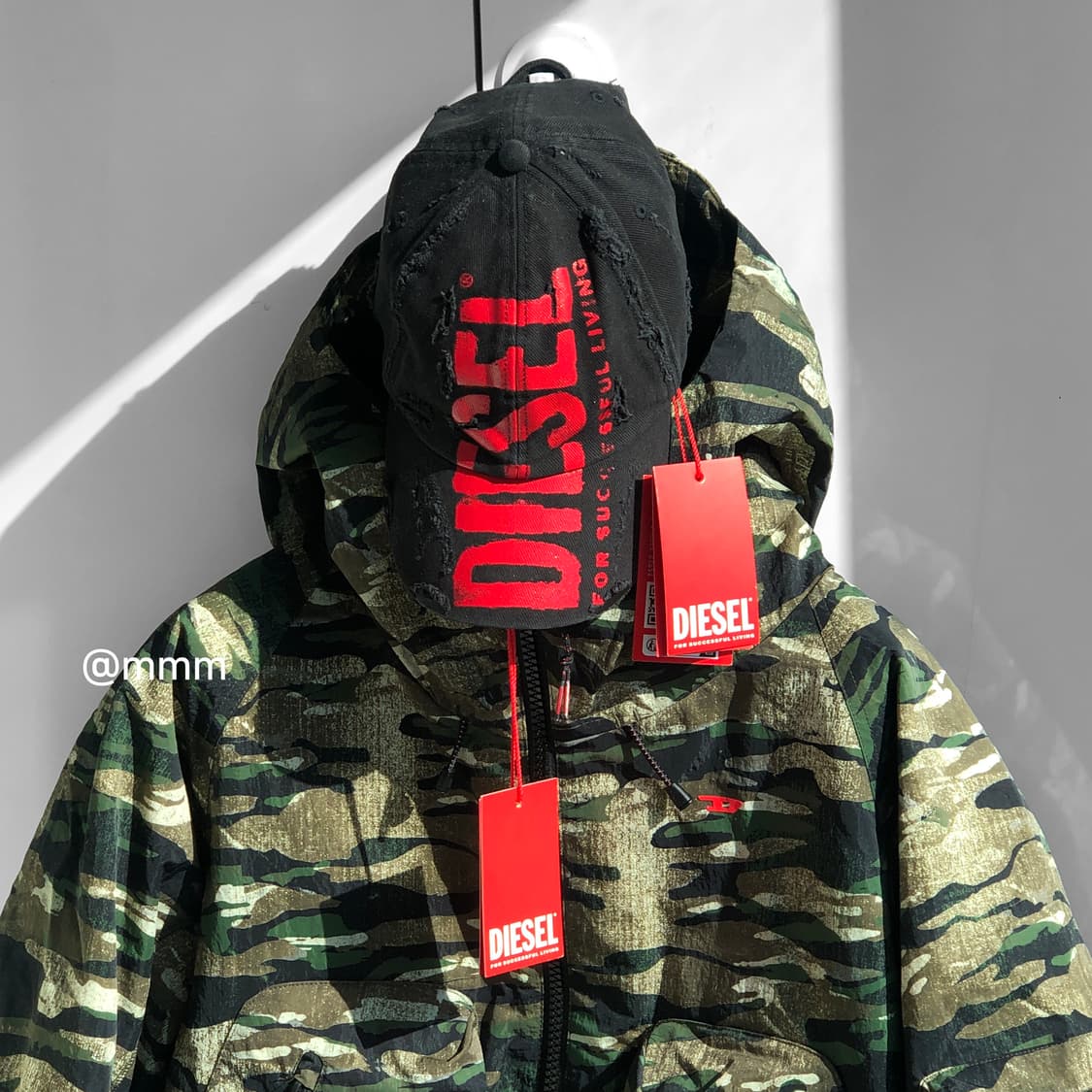 디젤/D로고 윈드자켓 경량패딩 상품이미지4