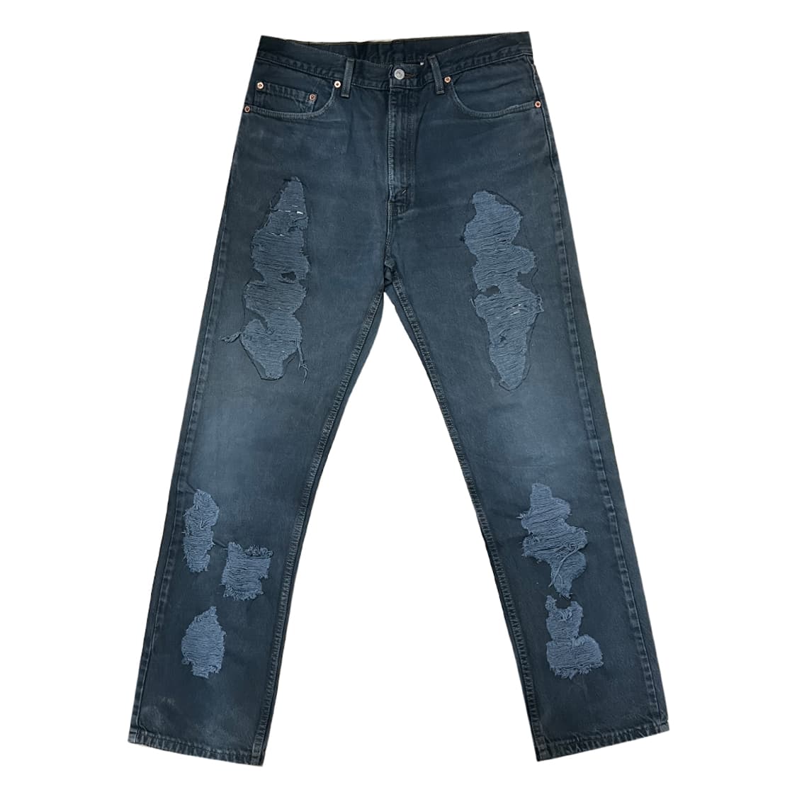 00s USA 리바이스 505 빈티지 워싱 코튼 팬츠 34 상품이미지3