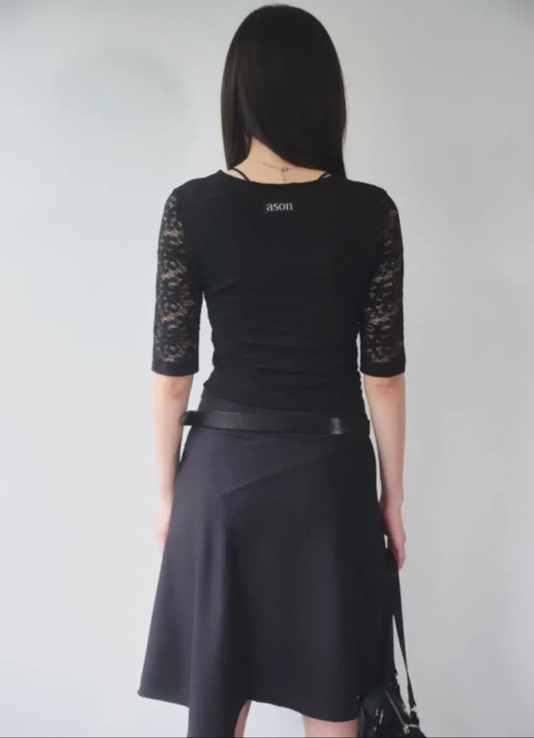 애즈온 yan flower 레이스 티 상품이미지2