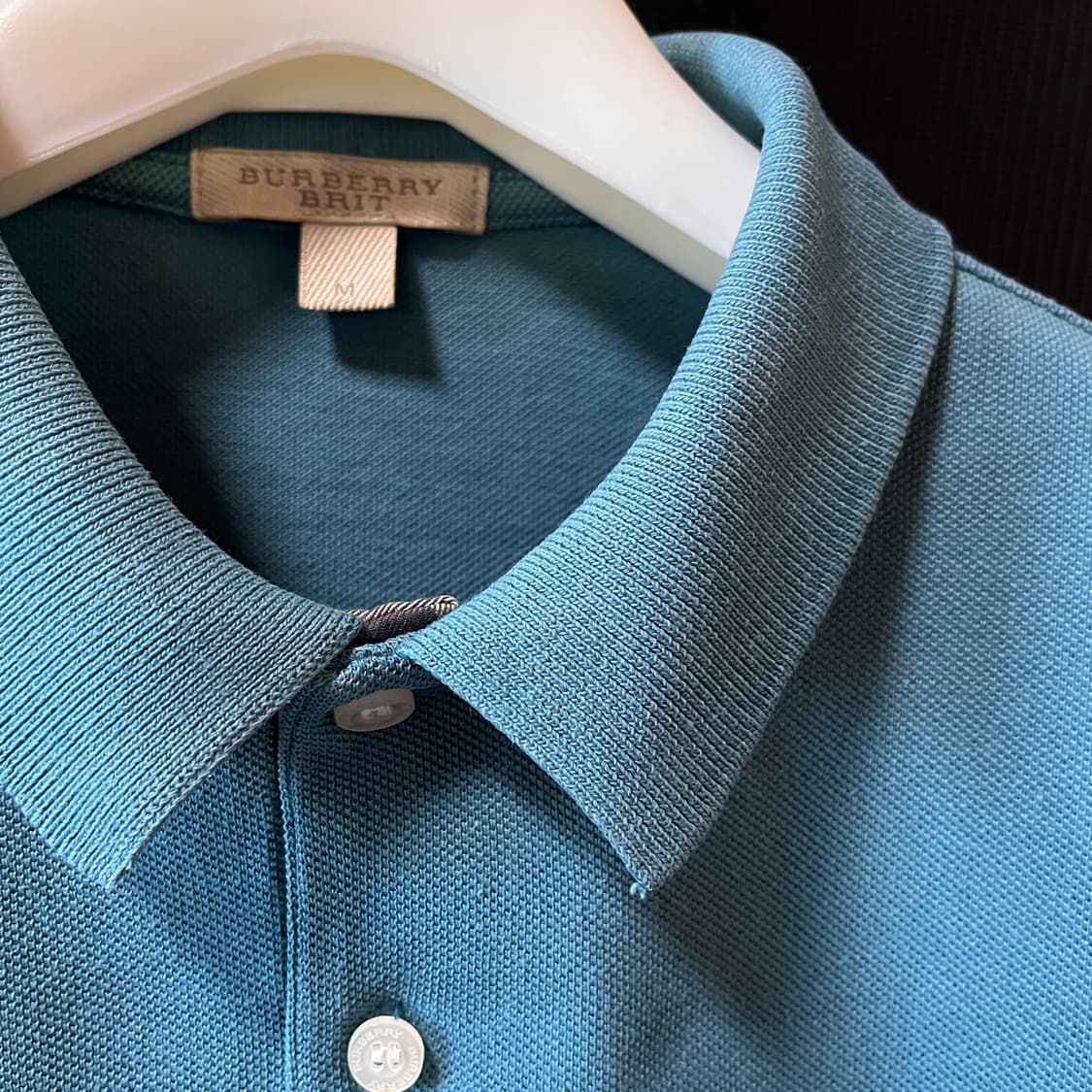 M) 버버리 브릿 피퀘 폴로 셔츠 상품이미지6