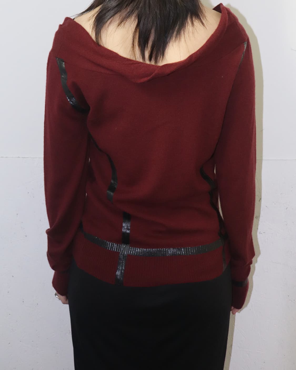 크리스찬 디올 by 존 갈리아노 06AW 테이프 캐시미어 니트 상품이미지3