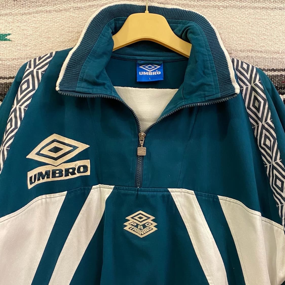 대장급 90s 엄브로 빅로고 아노락 풀오버 상품이미지7