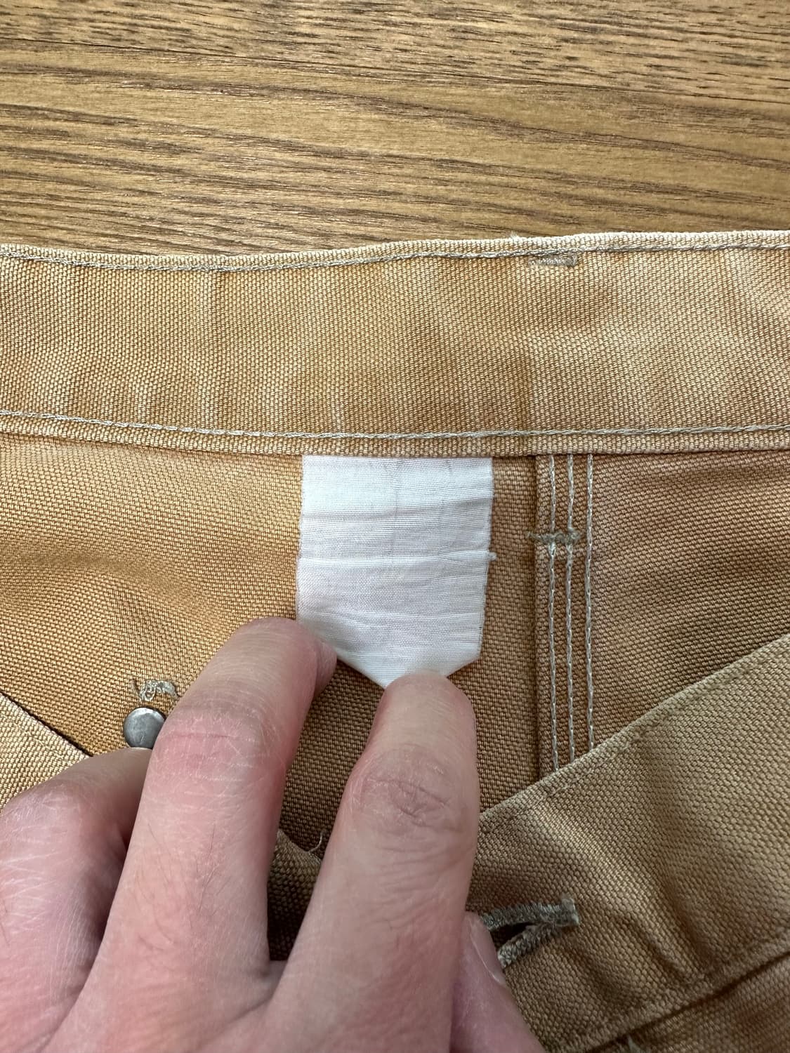 [38x32] 90s 빈티지 칼하트 더블니 usa 상품이미지4