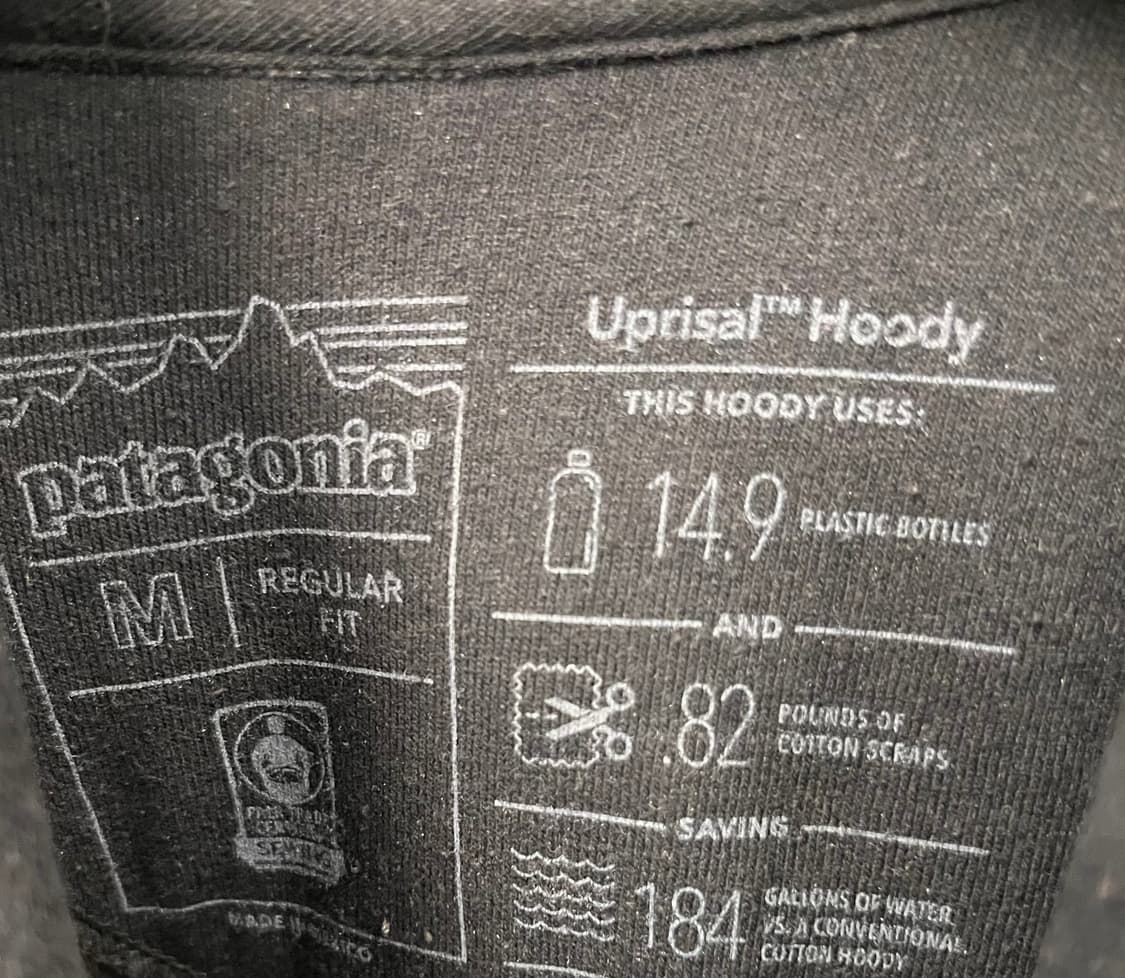 파타고니아 Uprisal 후드티 블랙 M 상품이미지4