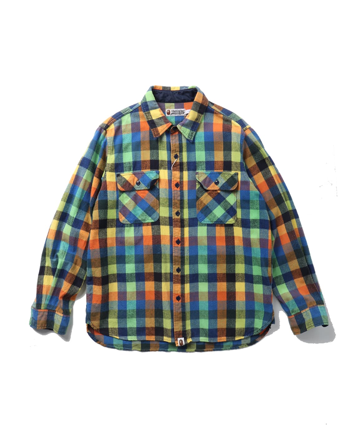 베이프 A BATHING APE Plaid Flannel Shirt 상품이미지1
