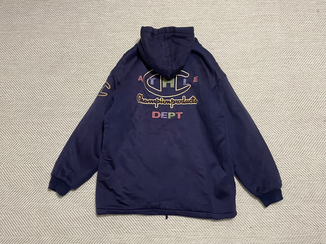 챔피온 컬리지 로고 자수 후드 집업 J03273 상품이미지1