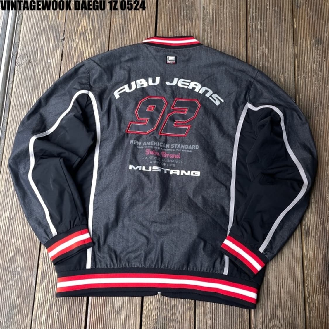 후부 올드스쿨 데님 집업 상품이미지6