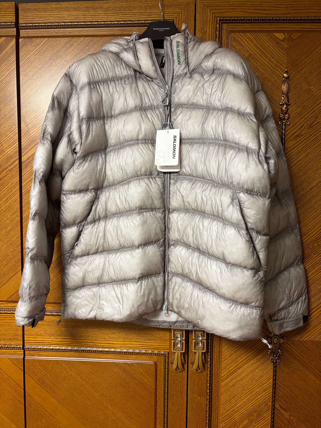 살로몬 UNI크로스 인슐레이션 패딩 그레이 XL 상품이미지1