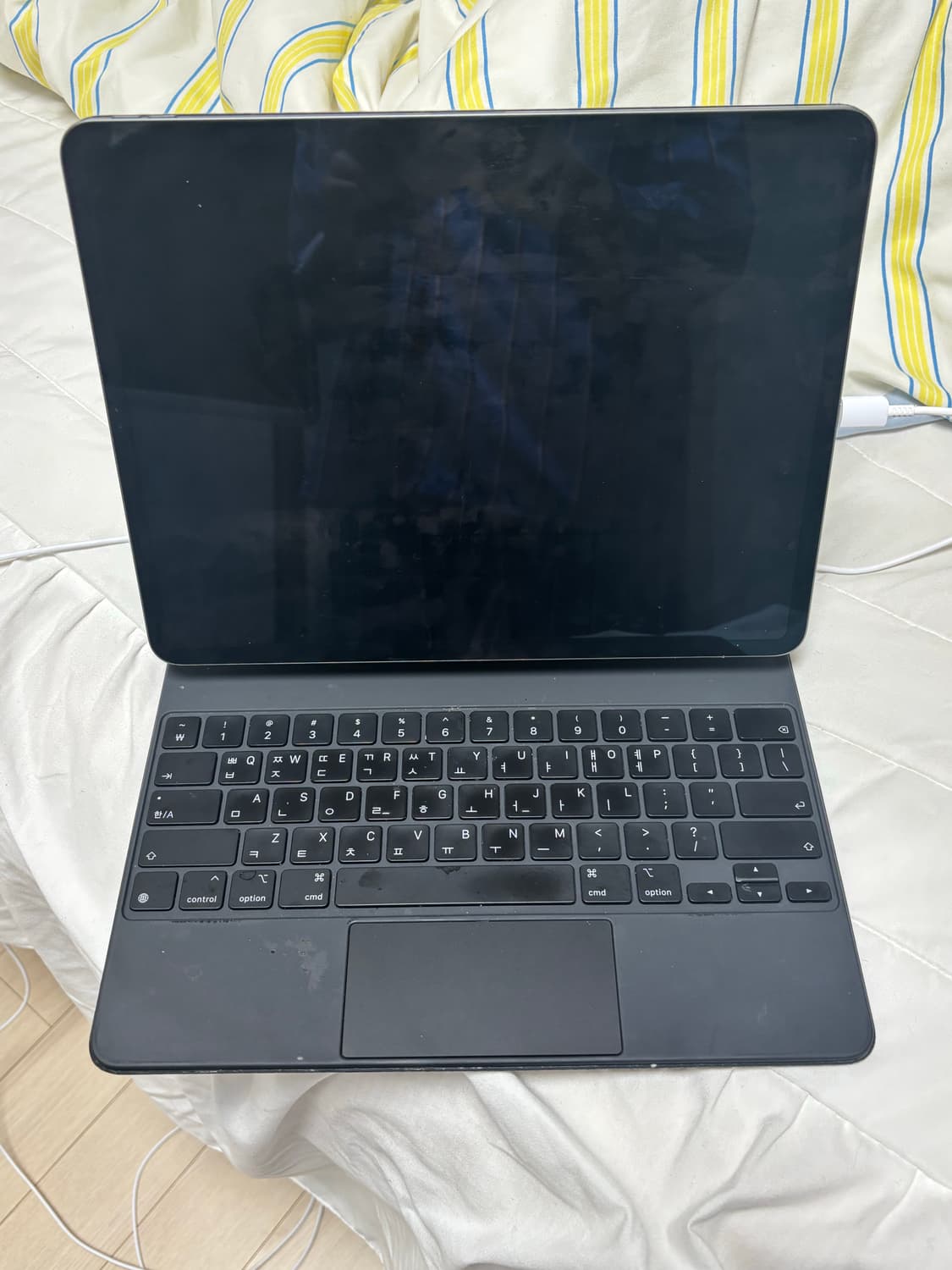 아이패드 12.9 4세대 128기가, 애플펜슬, 정품 키보드  상품이미지2