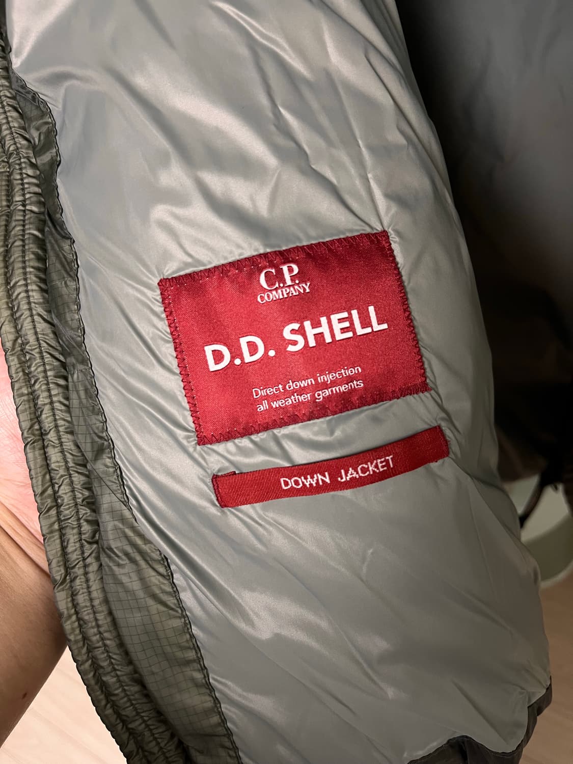 Cp컴퍼니 dd쉘 다운 올리브 54사이즈 상품이미지4