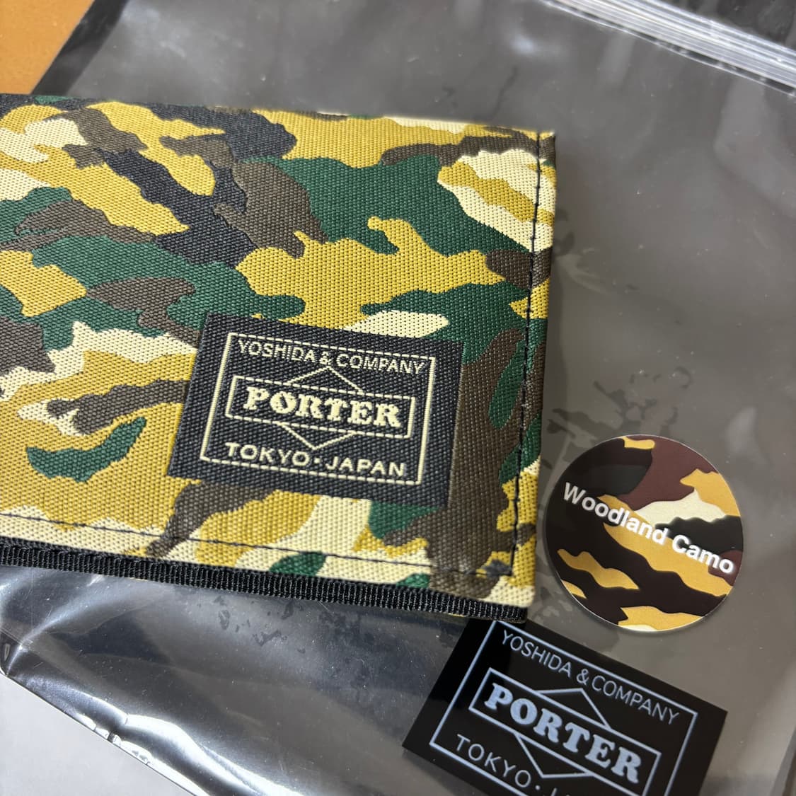 PORTER 포터 카드 케이스 지갑 우드랜드 카모 상품이미지3