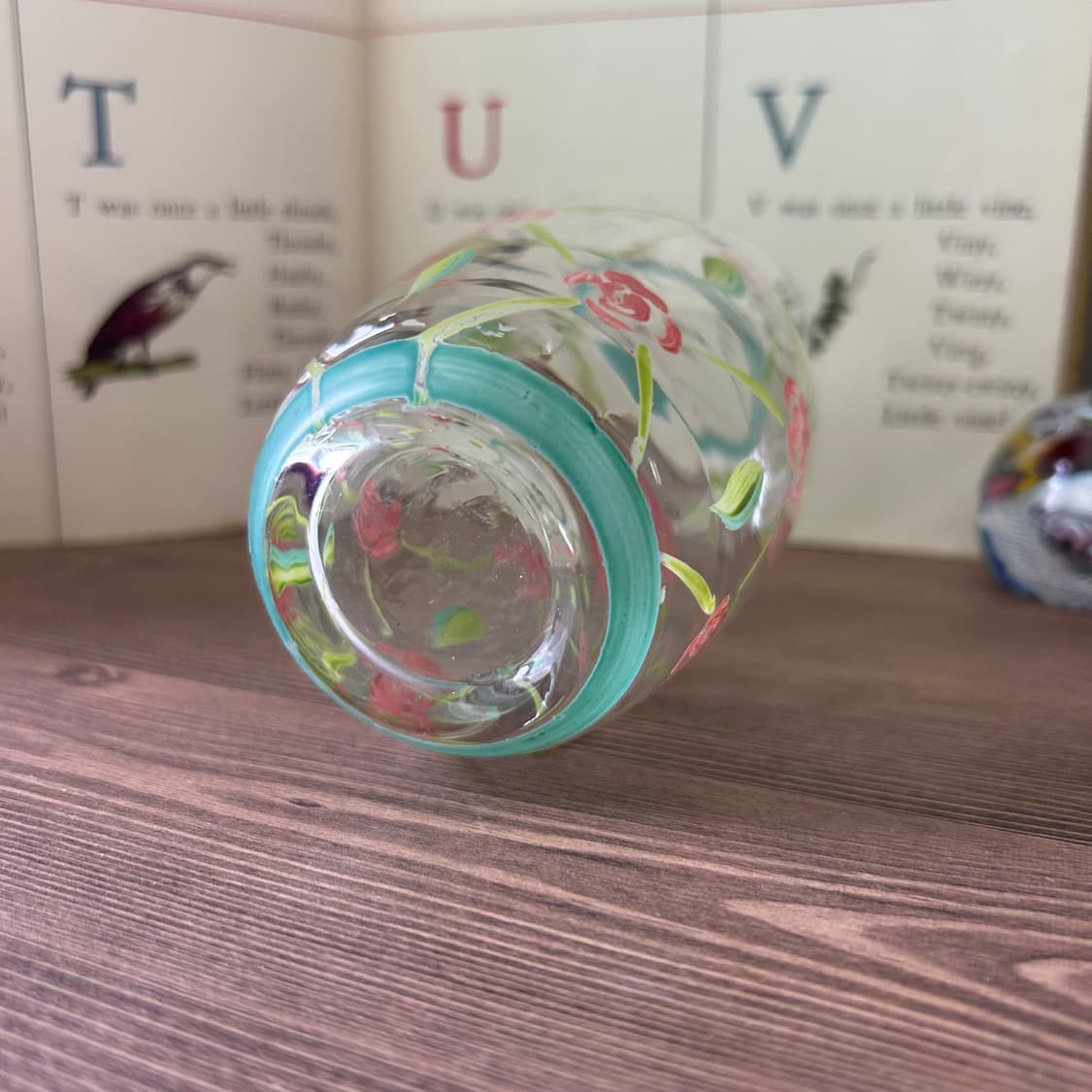 미국 빈티지 핸드페인티드 화병 꽃병 오브제 상품이미지8