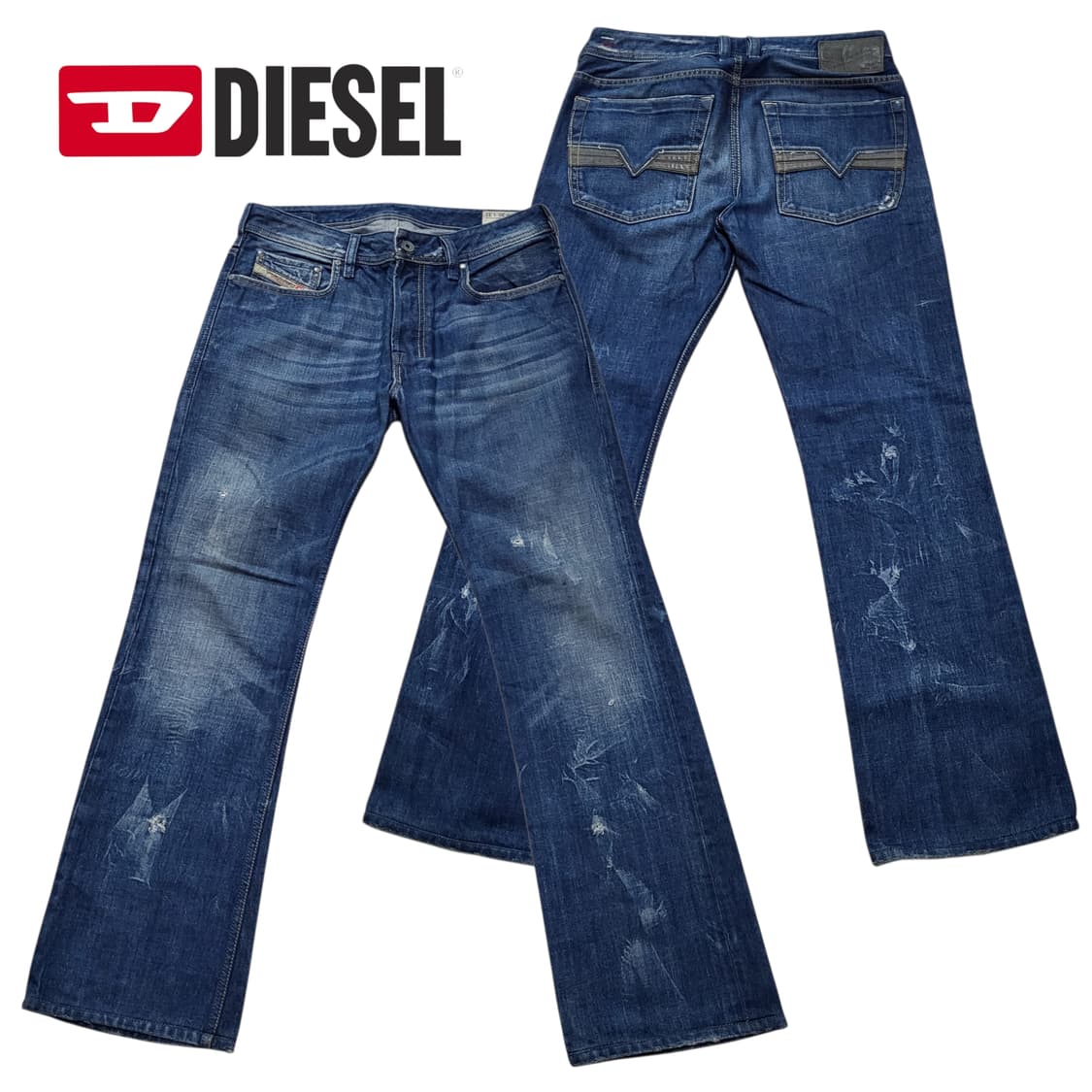 (30) 디젤 플레어진 diesel 자티니 부츠컷 청바지 디젤청바지 상품이미지1